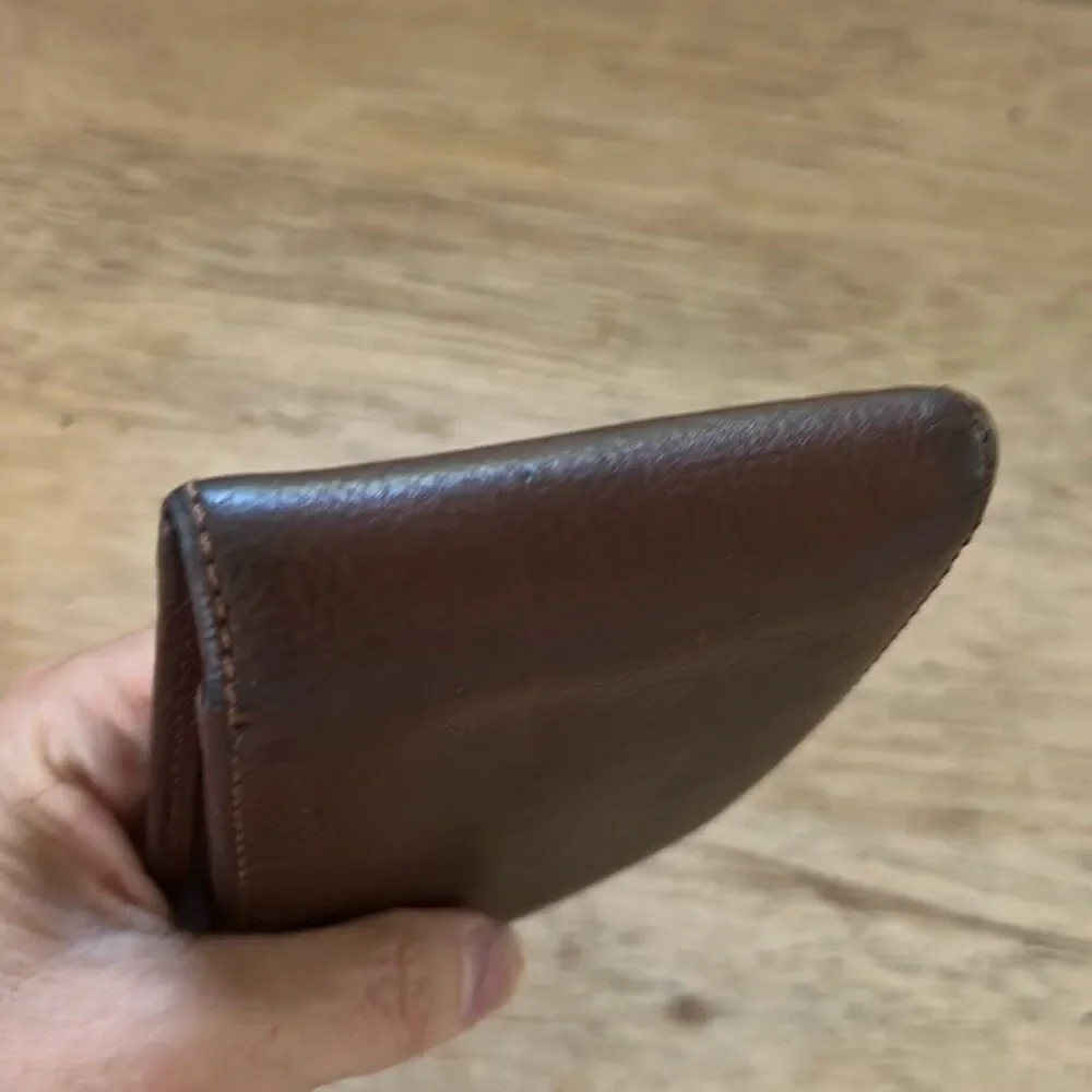 Will Leather goods brown leather men's wallet